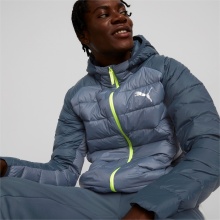 Puma Down Winter Jacket PackLITE Hooded blue Men